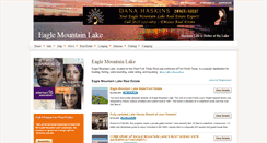 Desktop Screenshot of eaglemountainlake.com